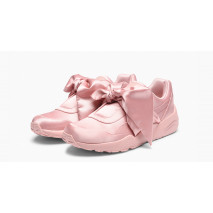 Розовые женские кроссовки Puma Fenty Bow с бантом на каждый день